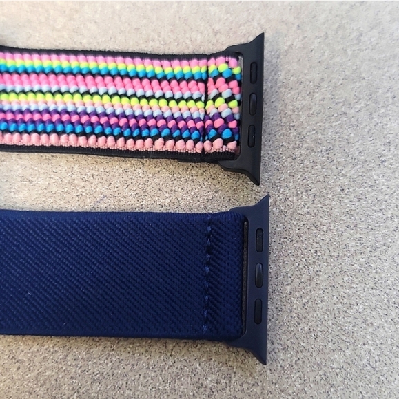 Two Apple Watch Nylon Elastic Bands. 38mm, 40mm, 41mm - Picture 9 of 14